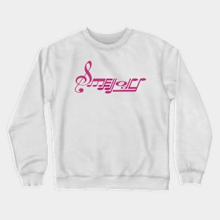 Smellody Logo Magenta Crewneck Sweatshirt